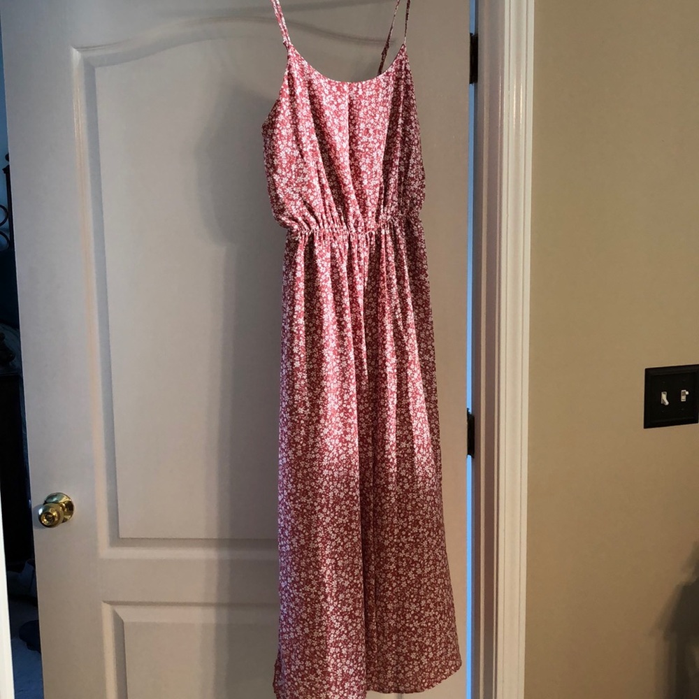 Boutique Mauve Jumper with White Flowers